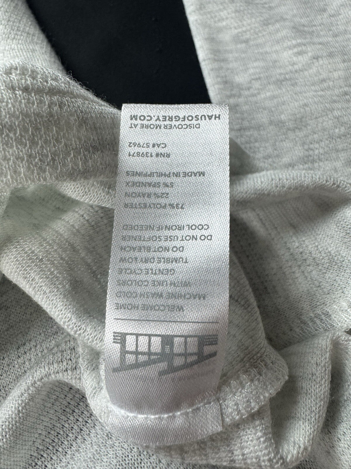 Heather Grey Women’s Golf Full Zip Cardigan Gray Sz M.  (B.122)