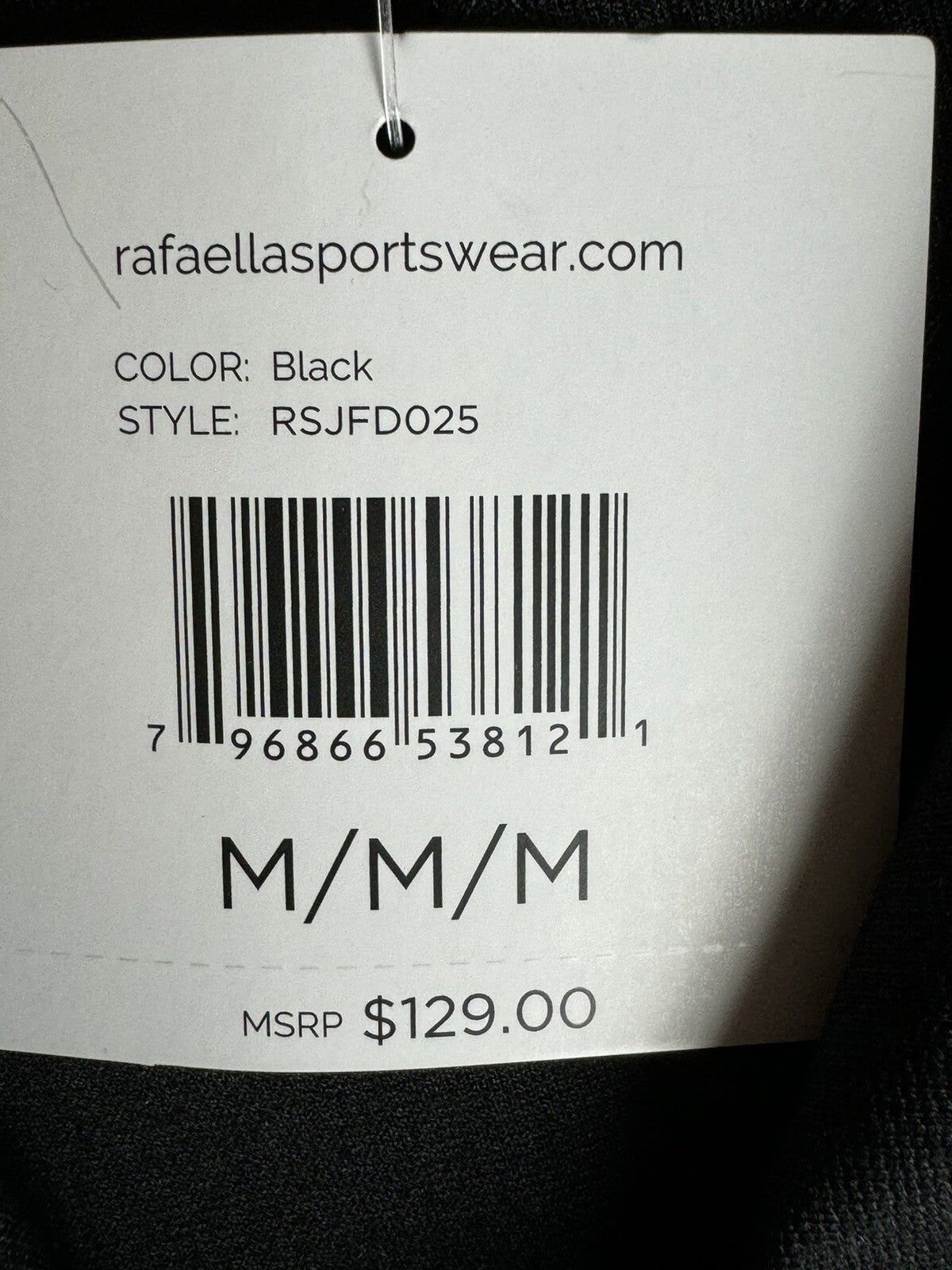 $139 Rafaella Woman’s Black Cardigan Sz M  (B.77)