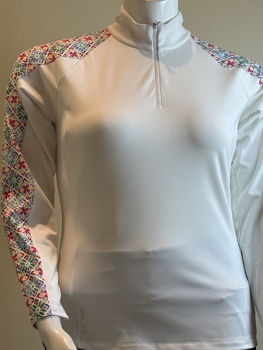 RLX Ralph Lauren Women’s Golf Polo Shirt Size L.   (B.167)