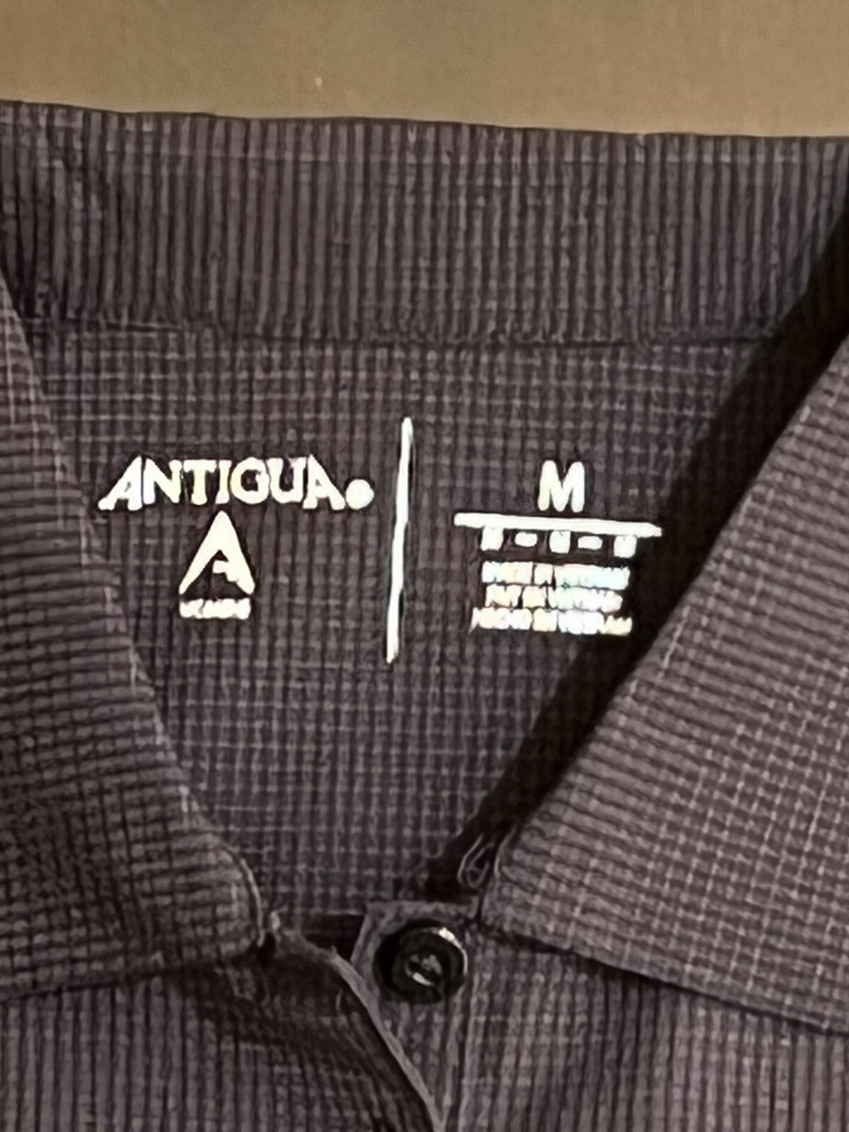 Antigua Women's Golf Shirt Black Size M (B.16)