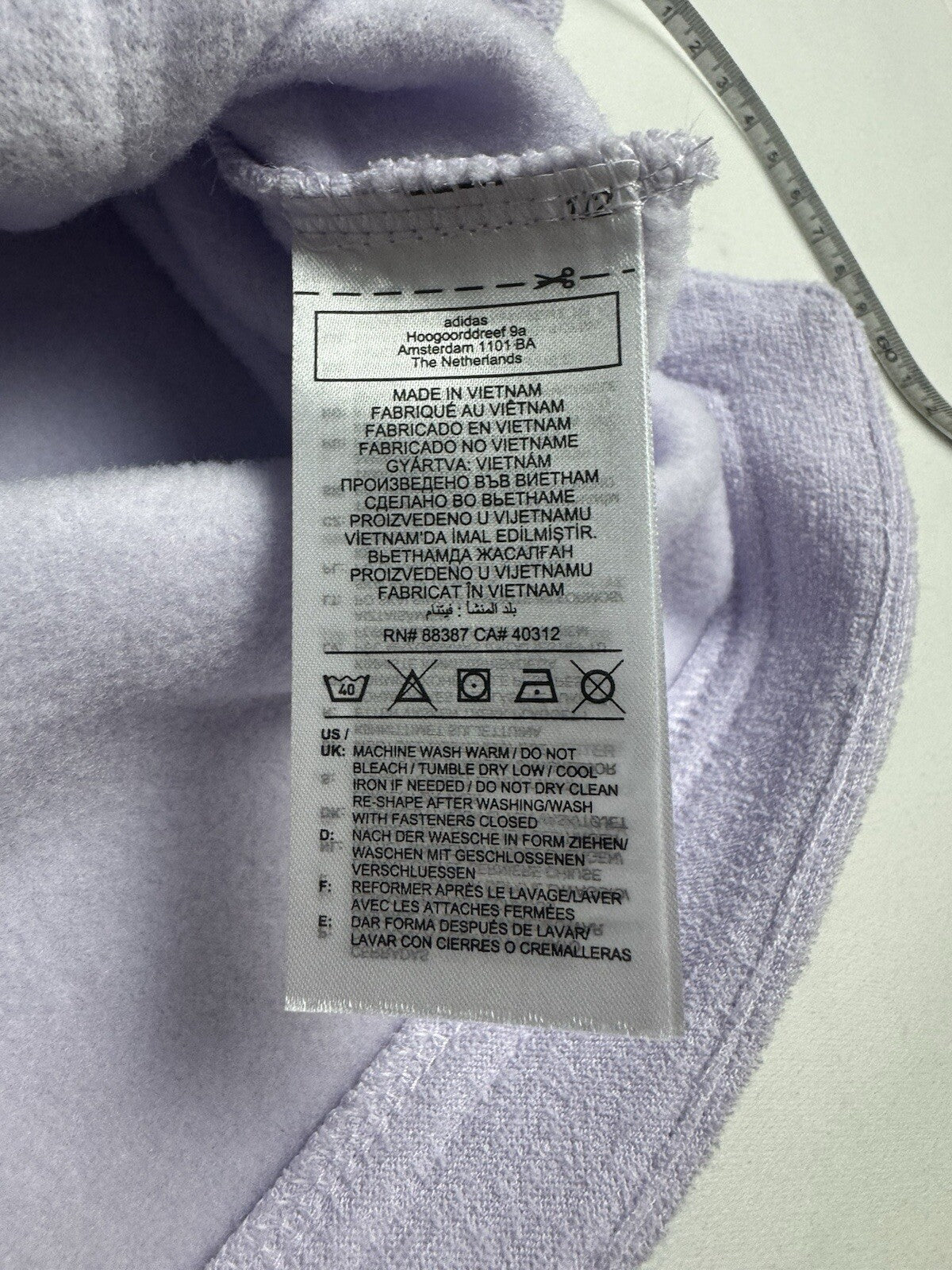 Adidas Women's Hoop York City Shooter Basketball Shirt Sz XL Purple (B.94)