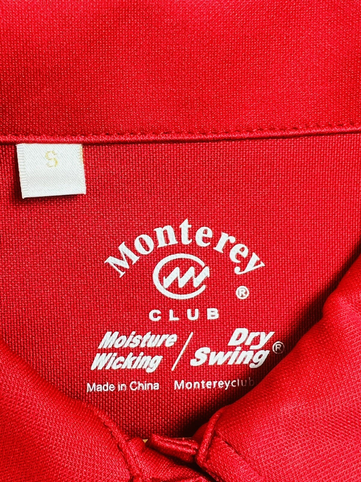 Monterey Club Women's Golf Shirt Sz S Short Sleeve Top (13)