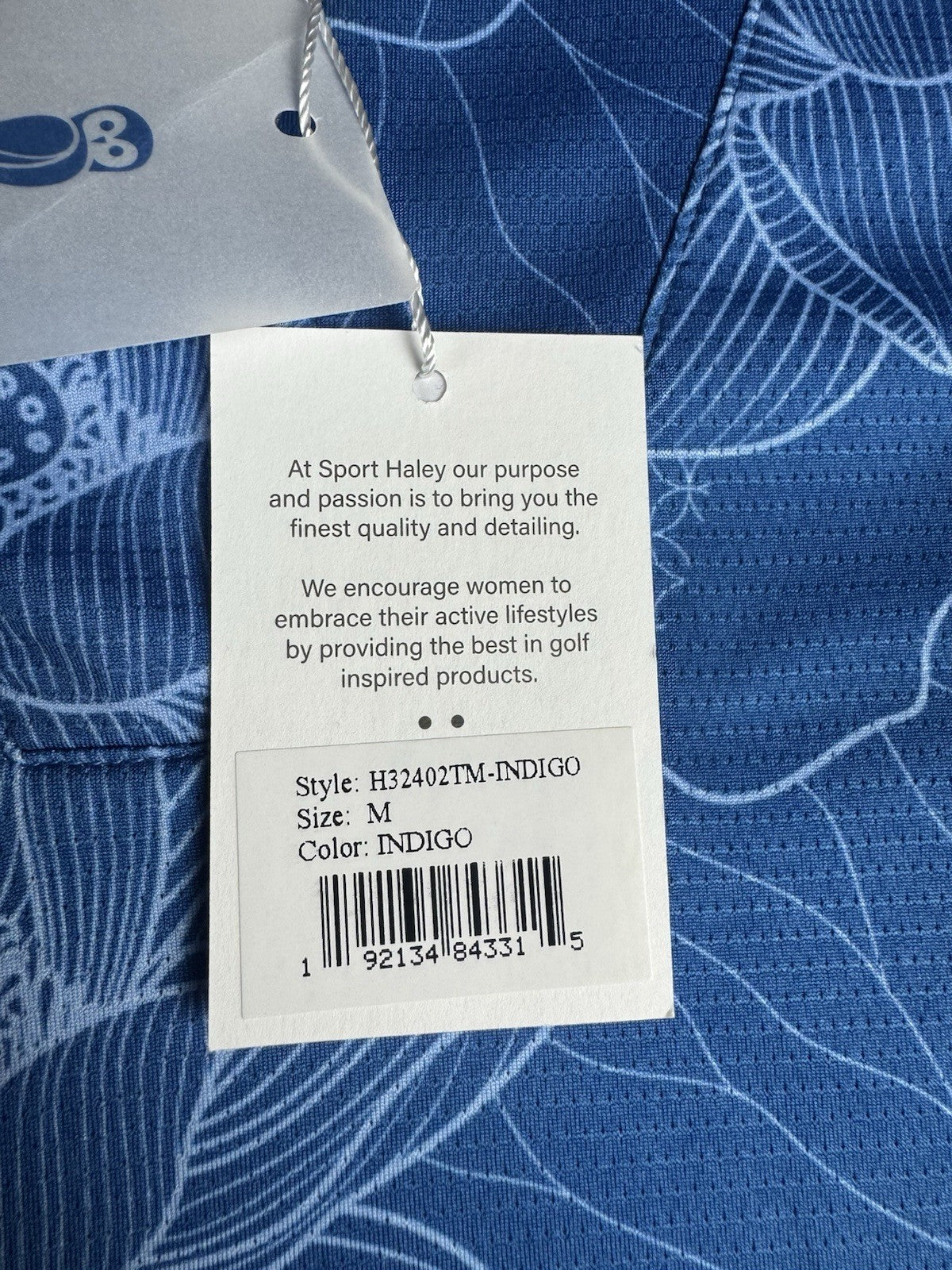 Sport Haley Women's Golf Shirt Sz M.        (B.174)