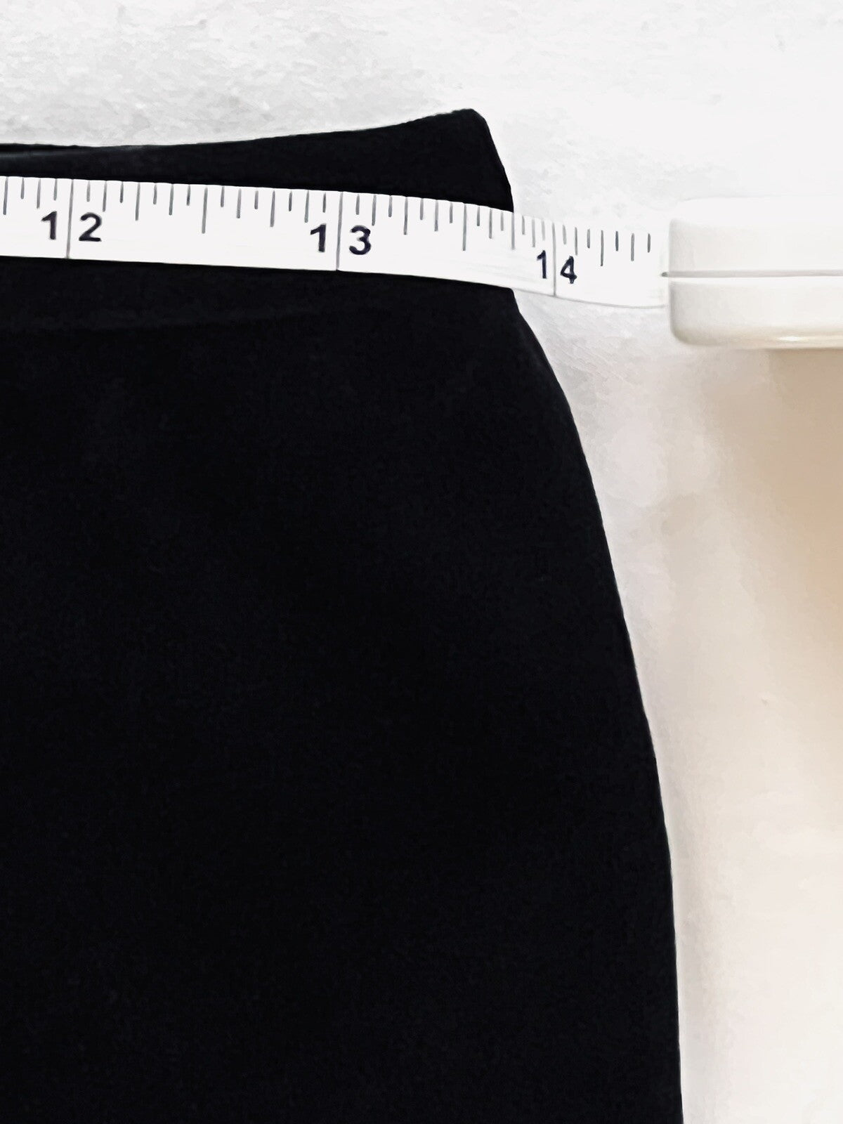 Grace Elements Women’s Velvet Pencil Skirt Black Sz 4