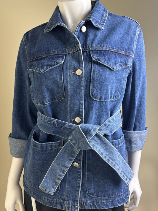$88 Industry Republic Clothing Women’s Jeans Jacket Size S (B.113)