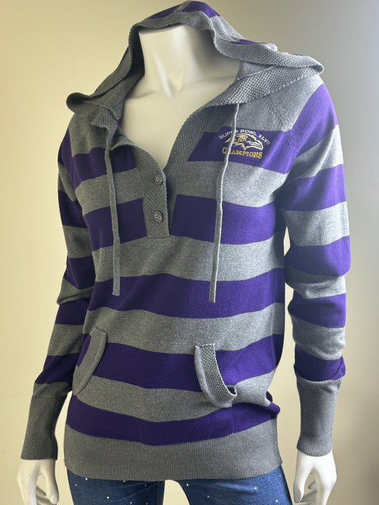 Cutter & Buck Women’s Hooded Sweater Sz M. (B.115)