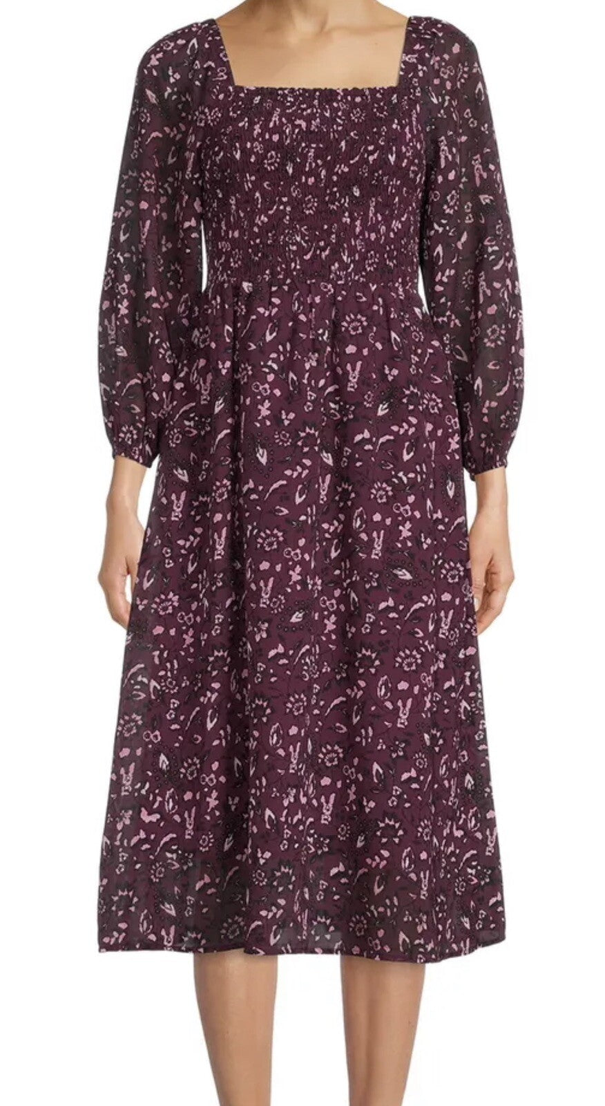 Beach Lunch Lounge Women’s Khaleesi Square Neck Dress Size 2XL (3)