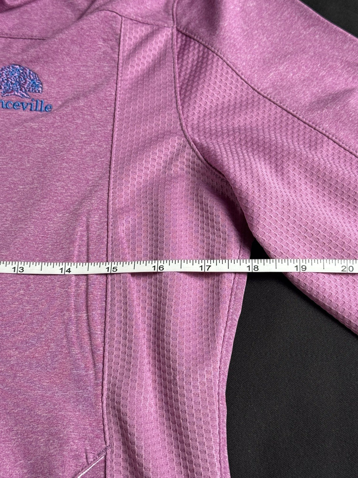 LeverWear Women's Prince Course Logo Jacket Sz M.   (B.032)