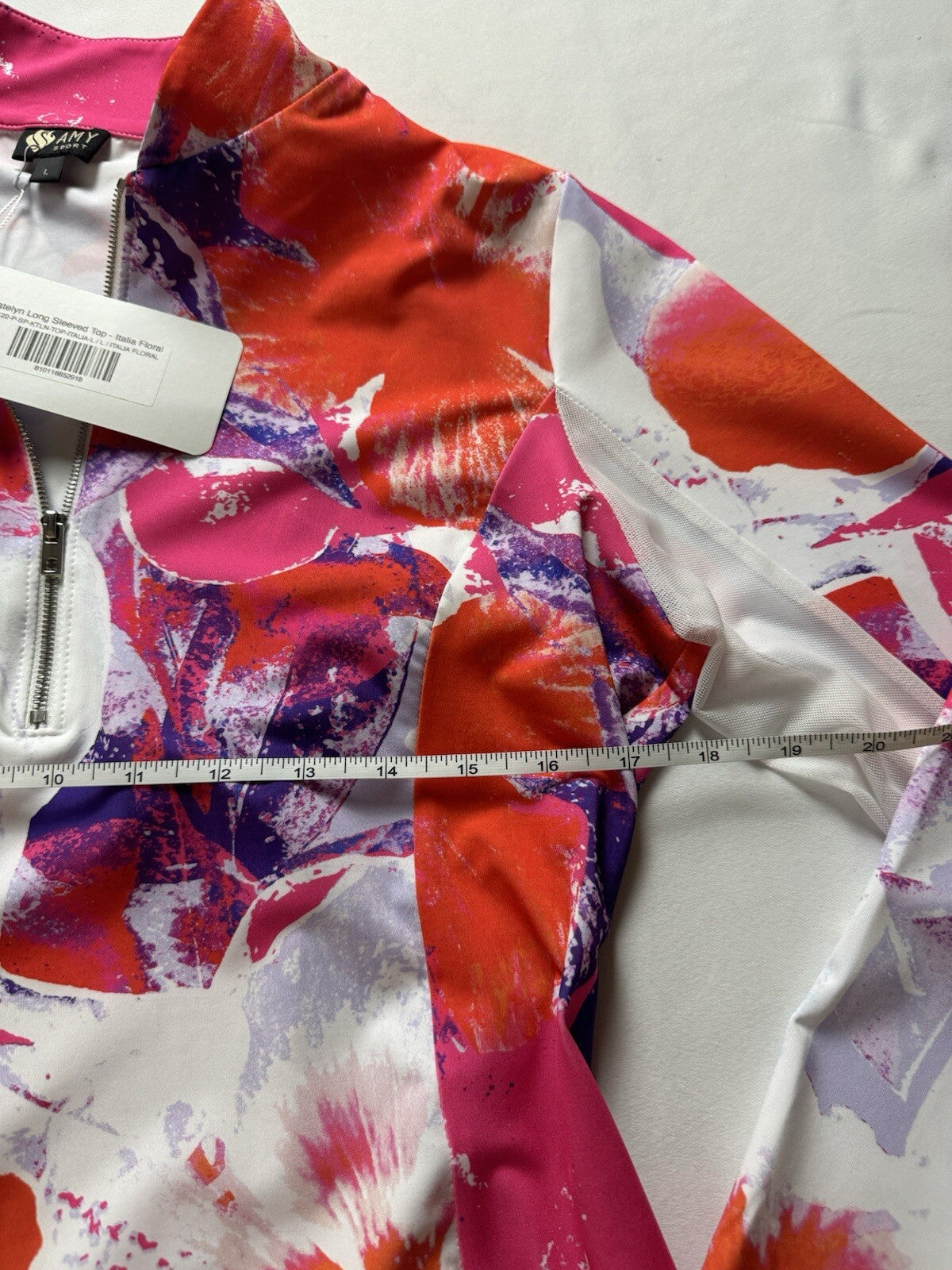 Amy Sport Women's Golf Long Sleeve Shirt Sz L.       (B.111)