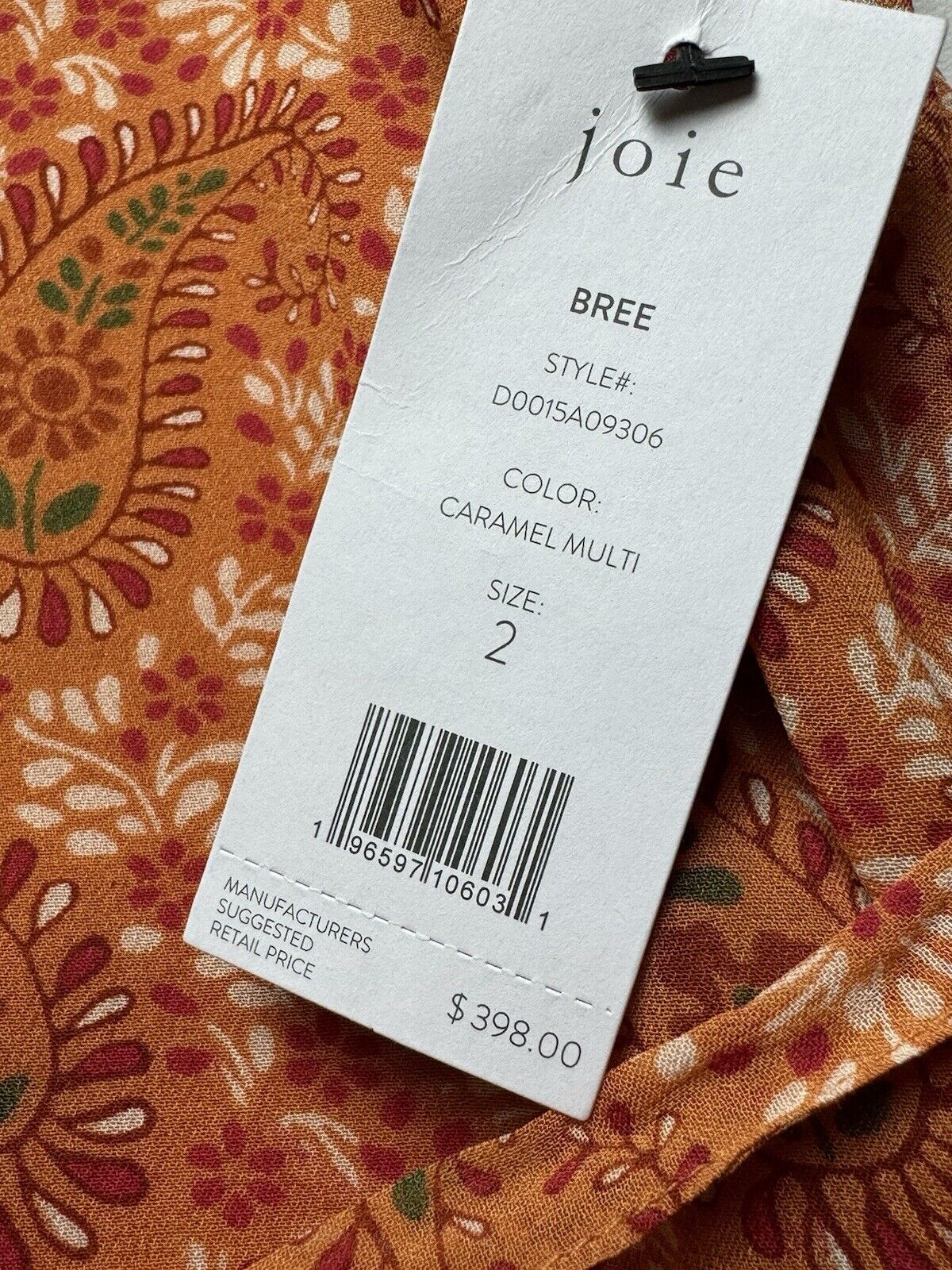 $398 Joie Women's Sz 2 Fit & Flare Dress. (B.18)