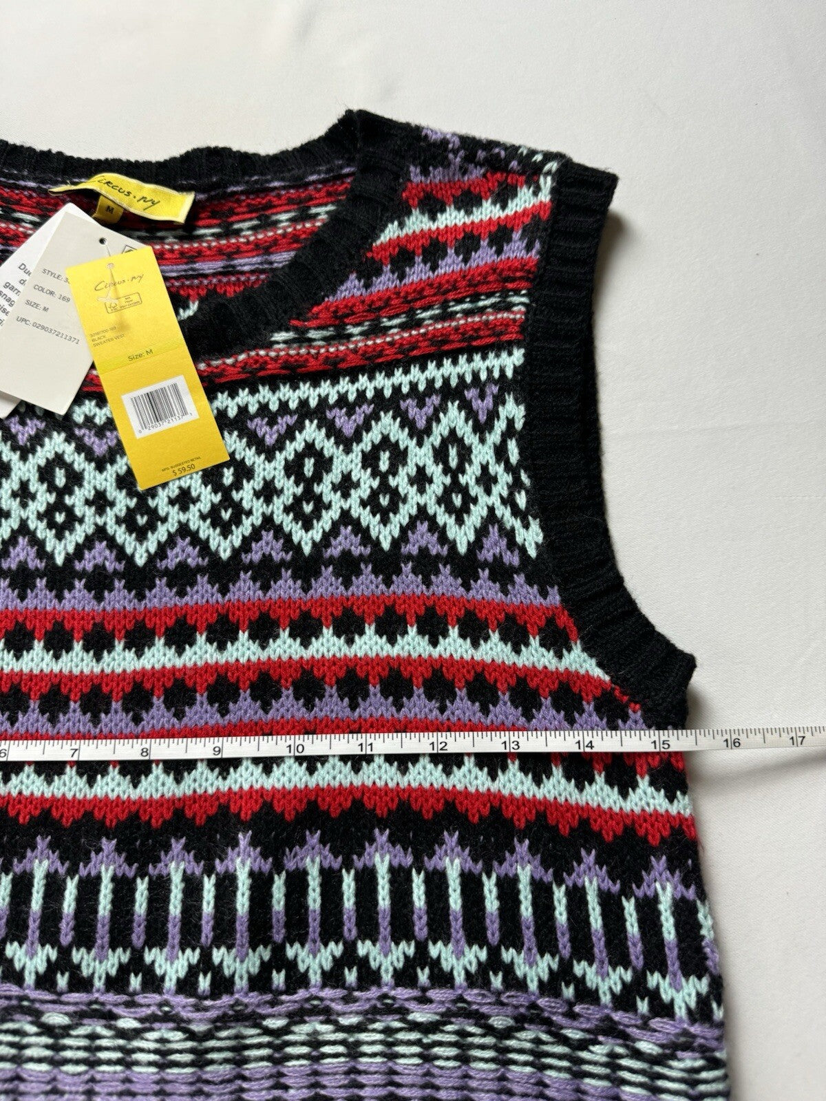 $59 Circus NY Women’s Multicolor Vest Size M. (B.103)