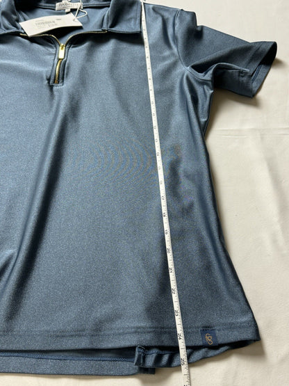 FIA Green California Women’s Top Sz L Golf Shirt. (B.95)