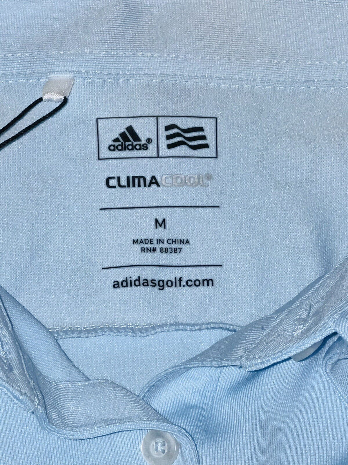 ADIDAS Women's Polo Shirt Blue Sleeveless Sz M (16)