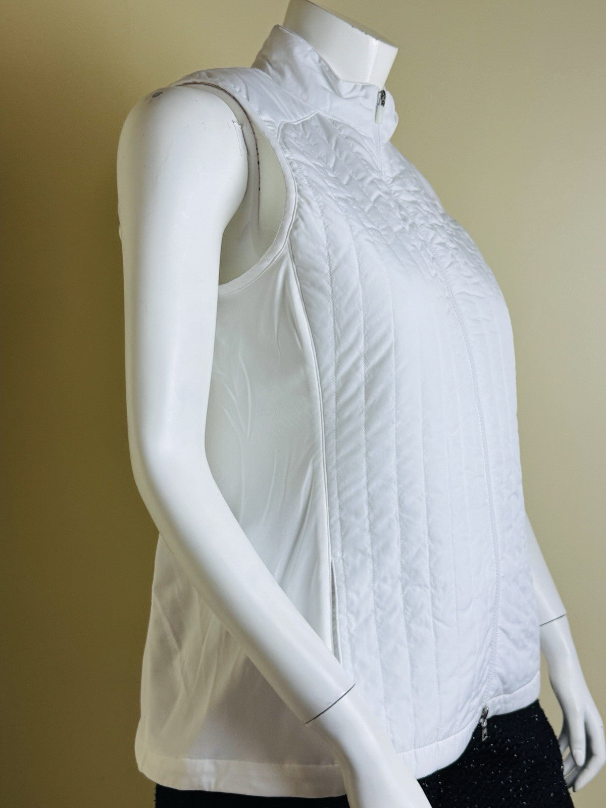 EPNY Women’s Golf Full Zip Quilt Vest Sz XL.  (B.146)