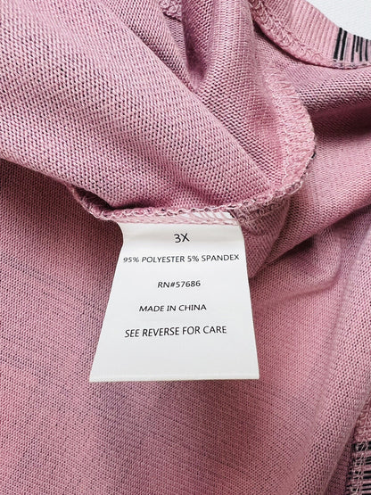 Louise Paris Women’s Blouse Check Size 3X Top