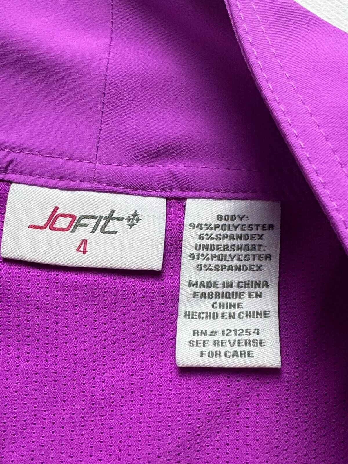 Jofit Women’s Golf Skirt Skort Sz 4   (B.62)