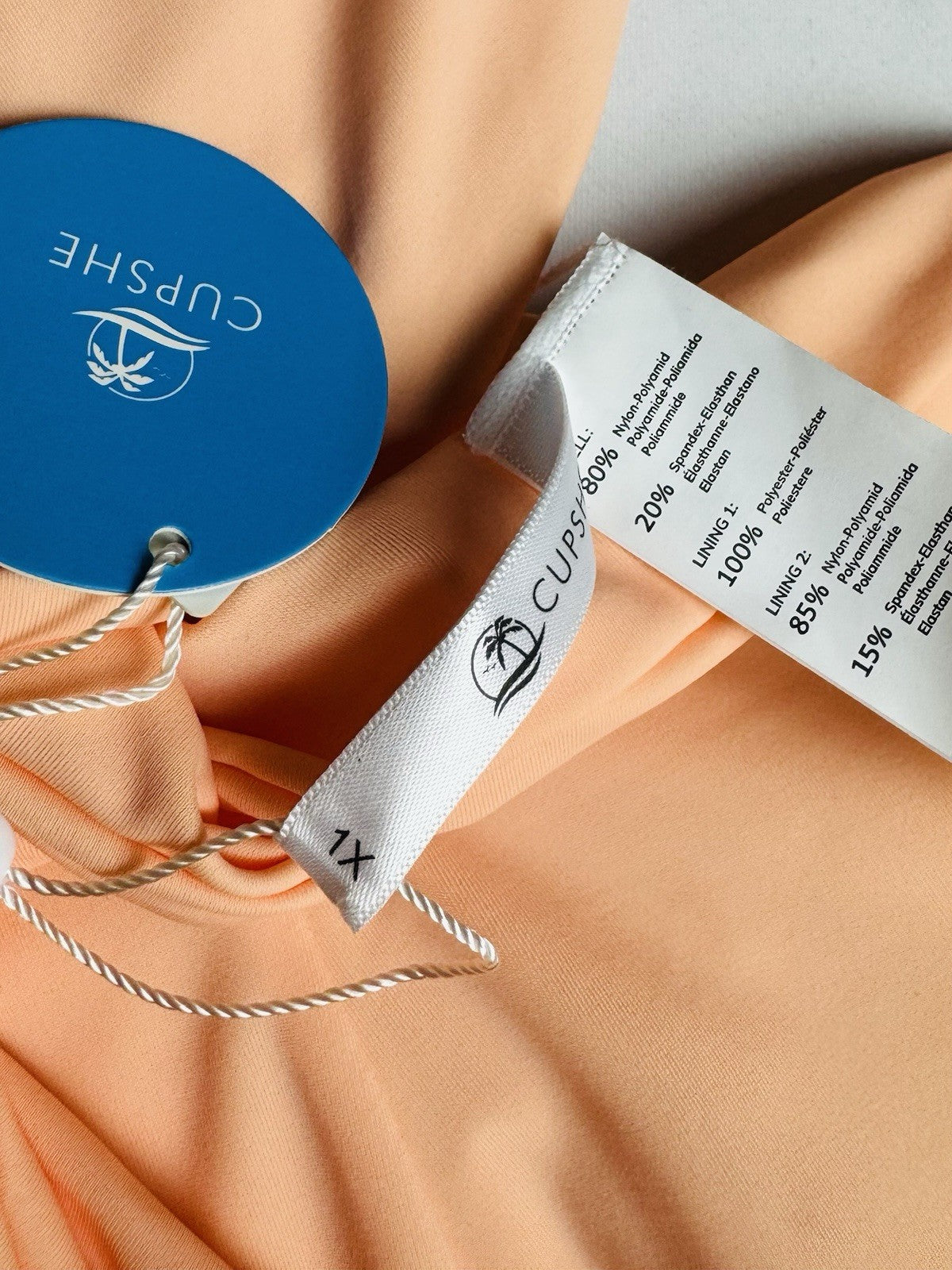 CUPSHE Women's 1Pc Bikini Size 1X    (B.152)