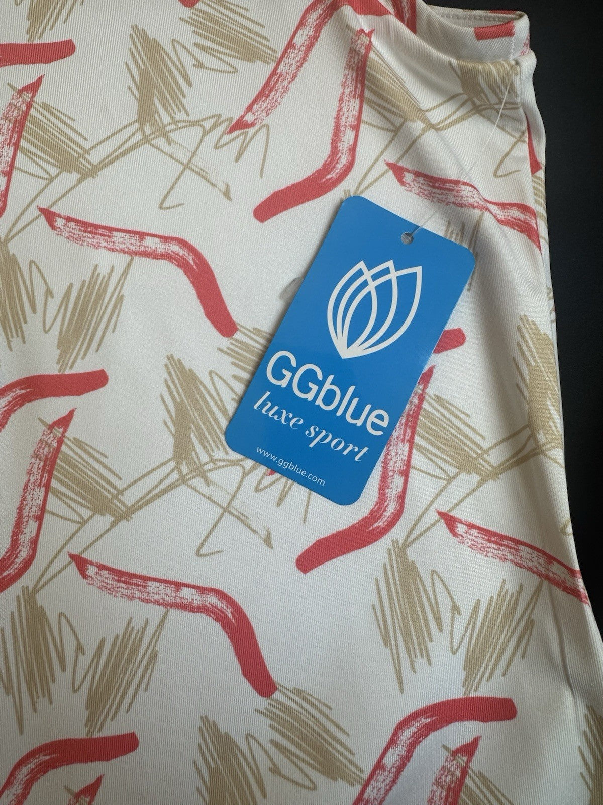 GG Blue Women's Golf Polo Shirt Sz S.     (B.161)