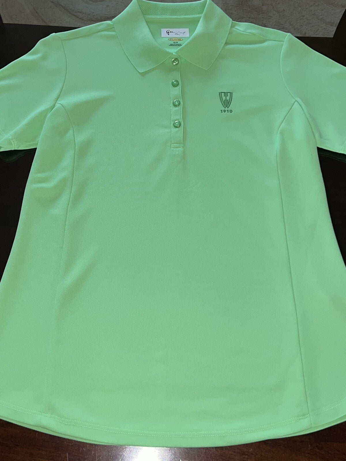 Greg Norman Women's Polo Golf Shirt Green Sz S (16)