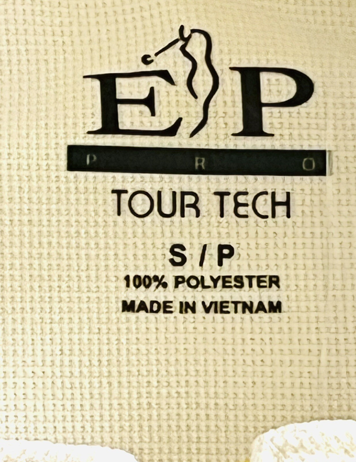 E.P Pro Tour Tech Women’s Top Sleeveless Golf Shirt Sz S White w/ Blue (13)