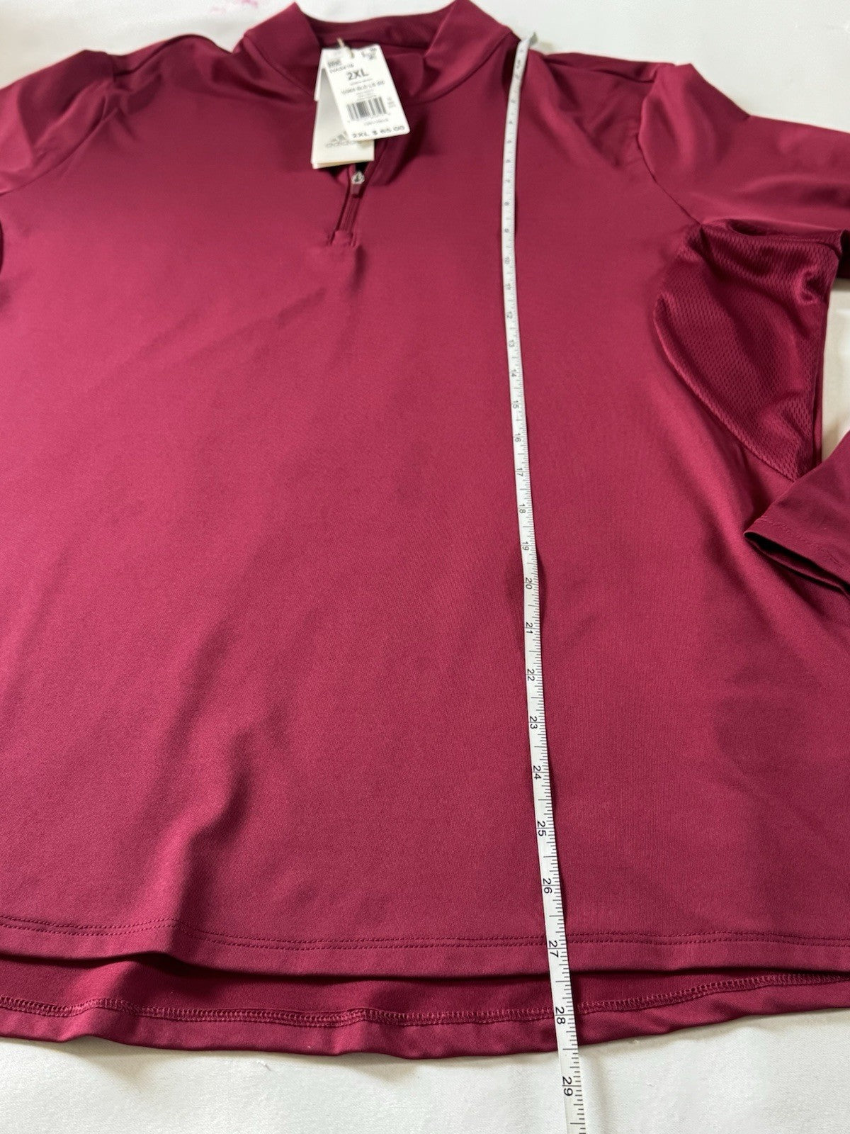 $65 Adidas Women’s Fuchsia Sweatshirt Sz 2XL.   (B.191)