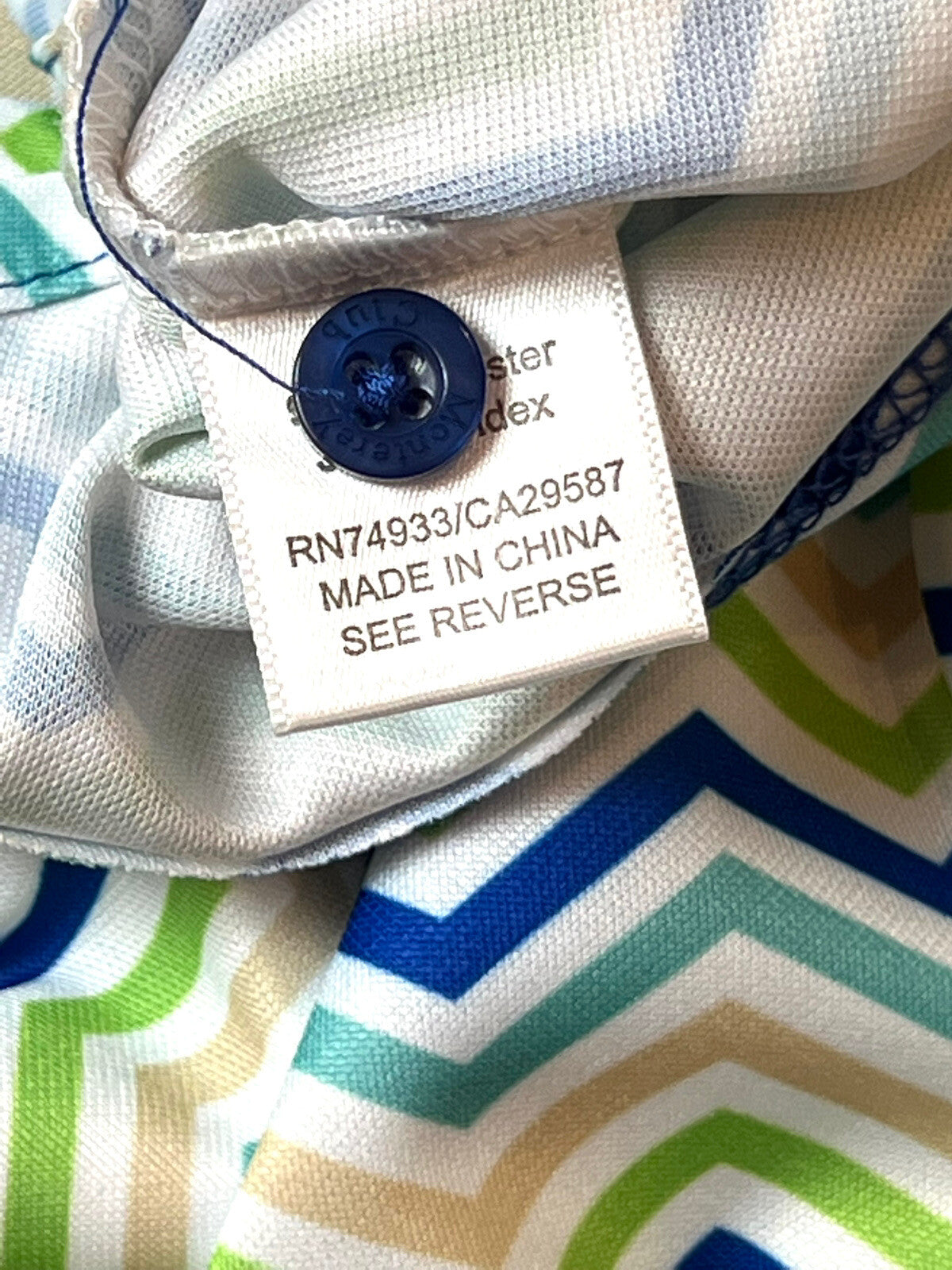 Monterey Club Women's Golf Shirt Short Sleeve Sz M      (B.175)