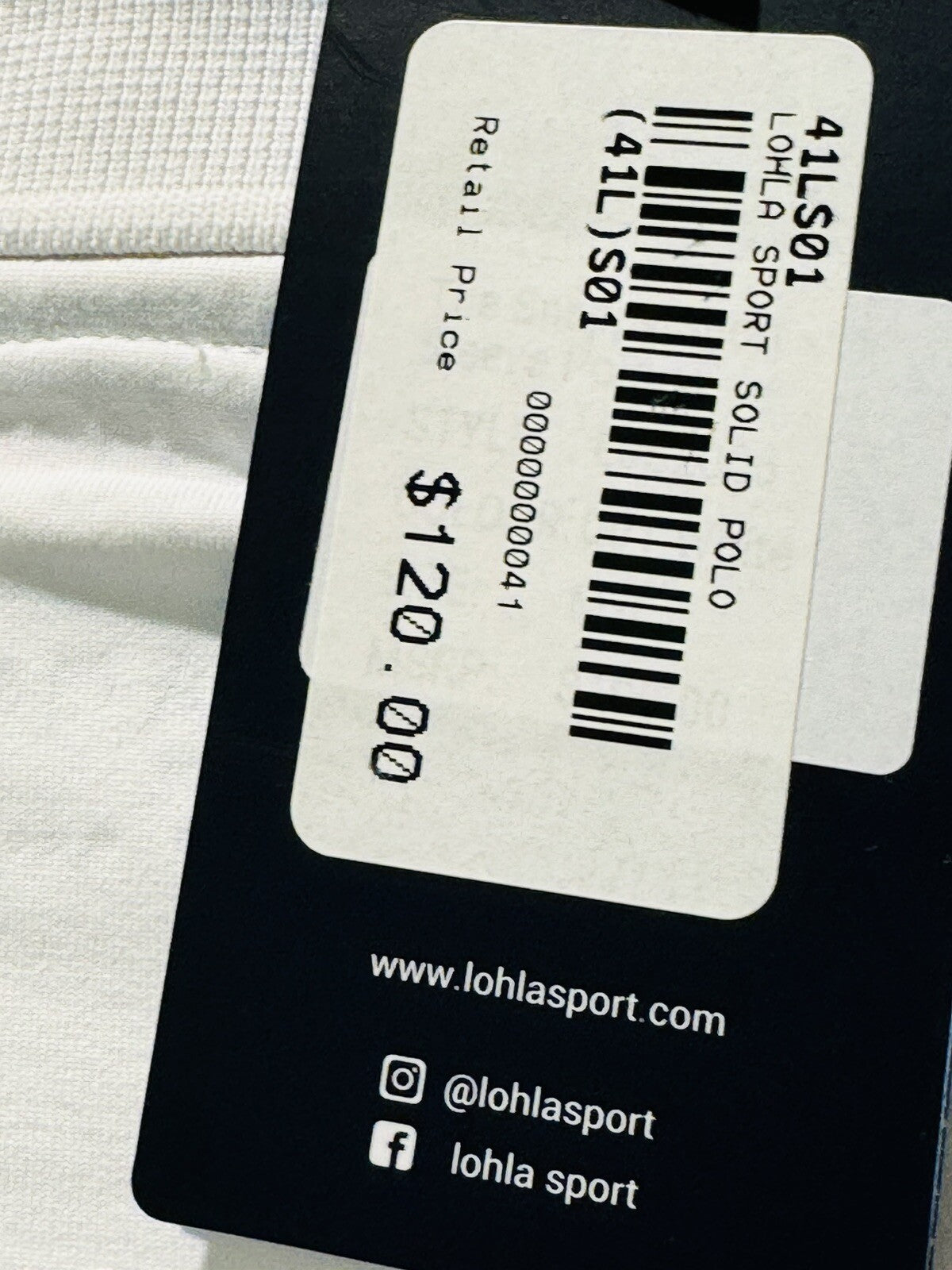 Lohla Sport Women’s Top Sz M/L Golf shirt.  (B.61)