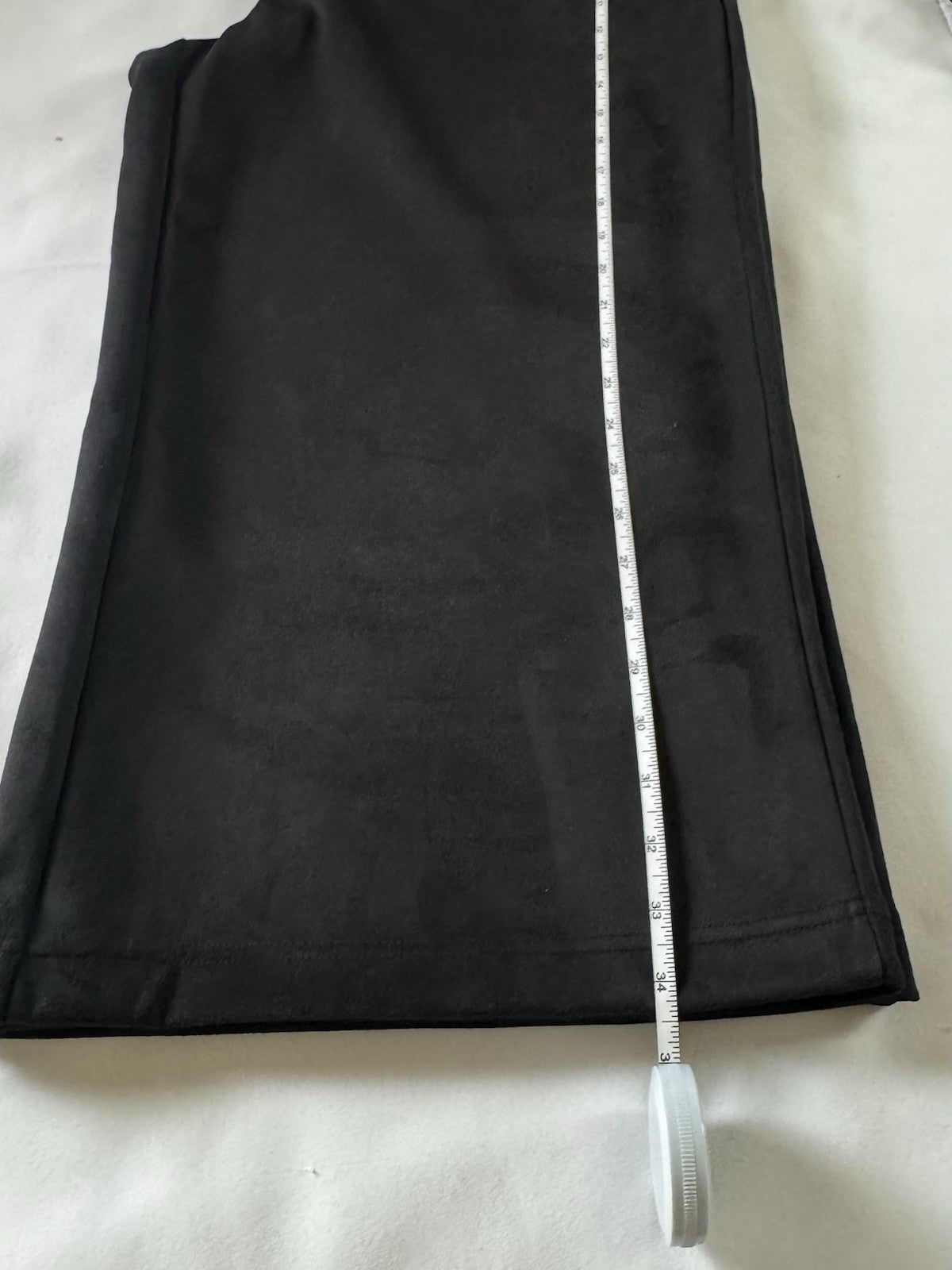DKNY Sport Women's Suede Pants Sz XL     (B.191)