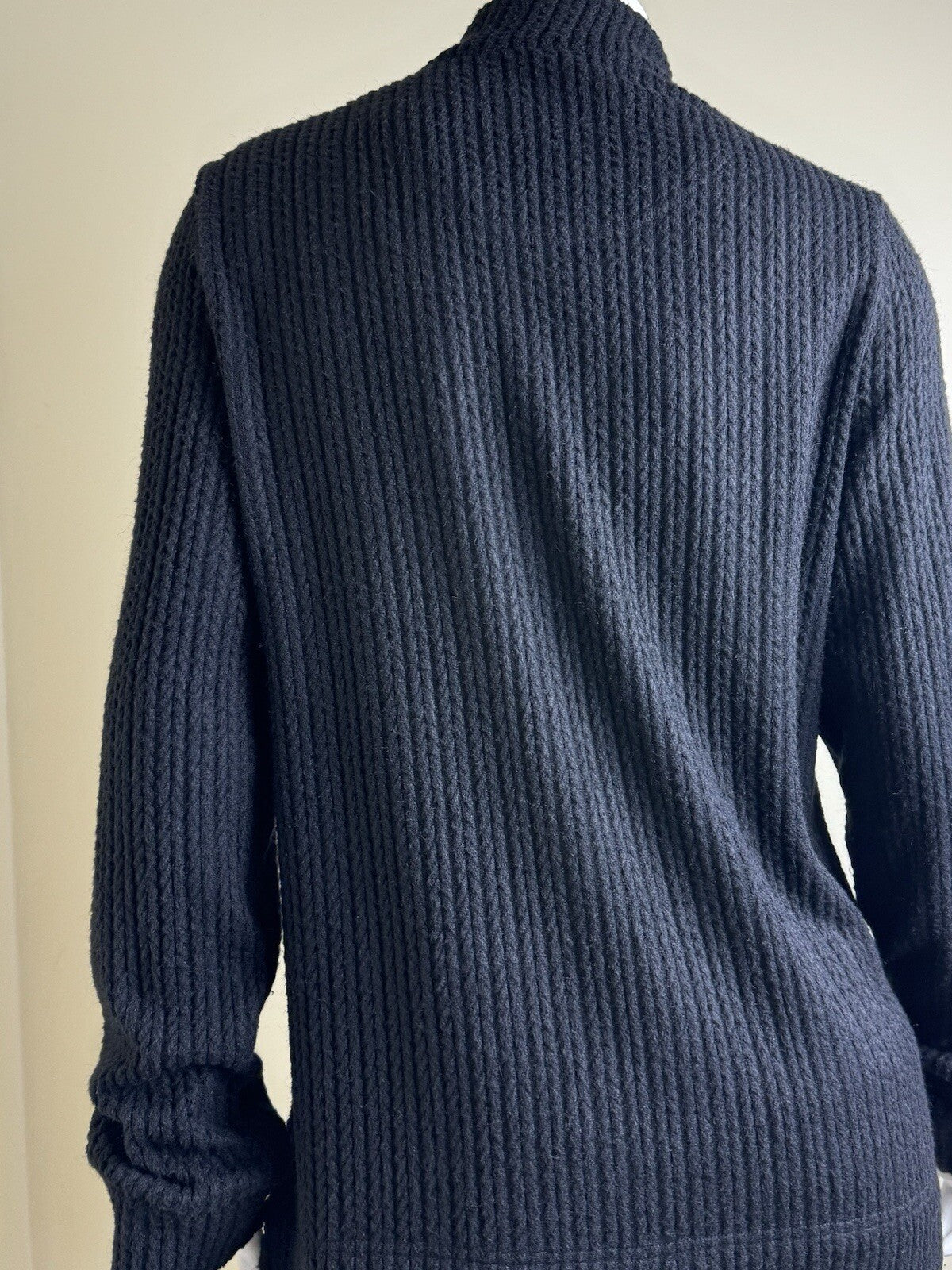 SPORT HALEY Women’s Black Golf Cardigan Full Zip Jacket Sz L. (B.99)