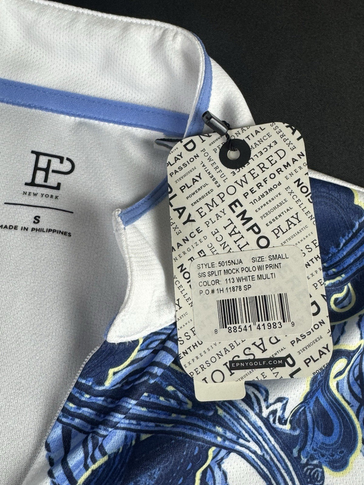EP New York Women’s Golf Shirt Sz S    (B.187)