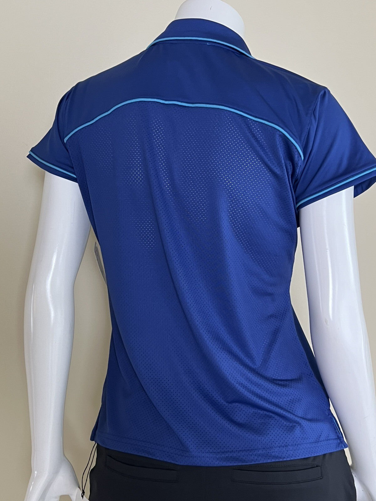 BirdeeSport Women's Top Golf Shirt Sz S Blue (18)