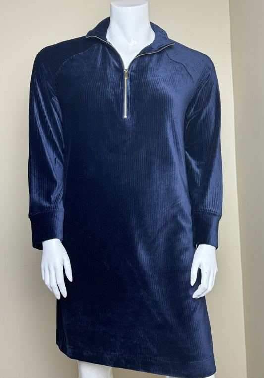 $79 Jones NY Signature Sweater Dress Women’s Size 12 Navy. (B.108)