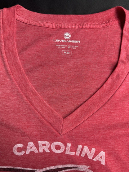 LeverWear Women's Carolina Logo Golf shirt Sz M   (B.170)