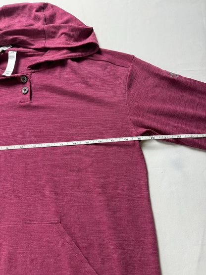 $65 Adidas Women’s Golf Hooded Sweatshirt Sz S    (B.105)