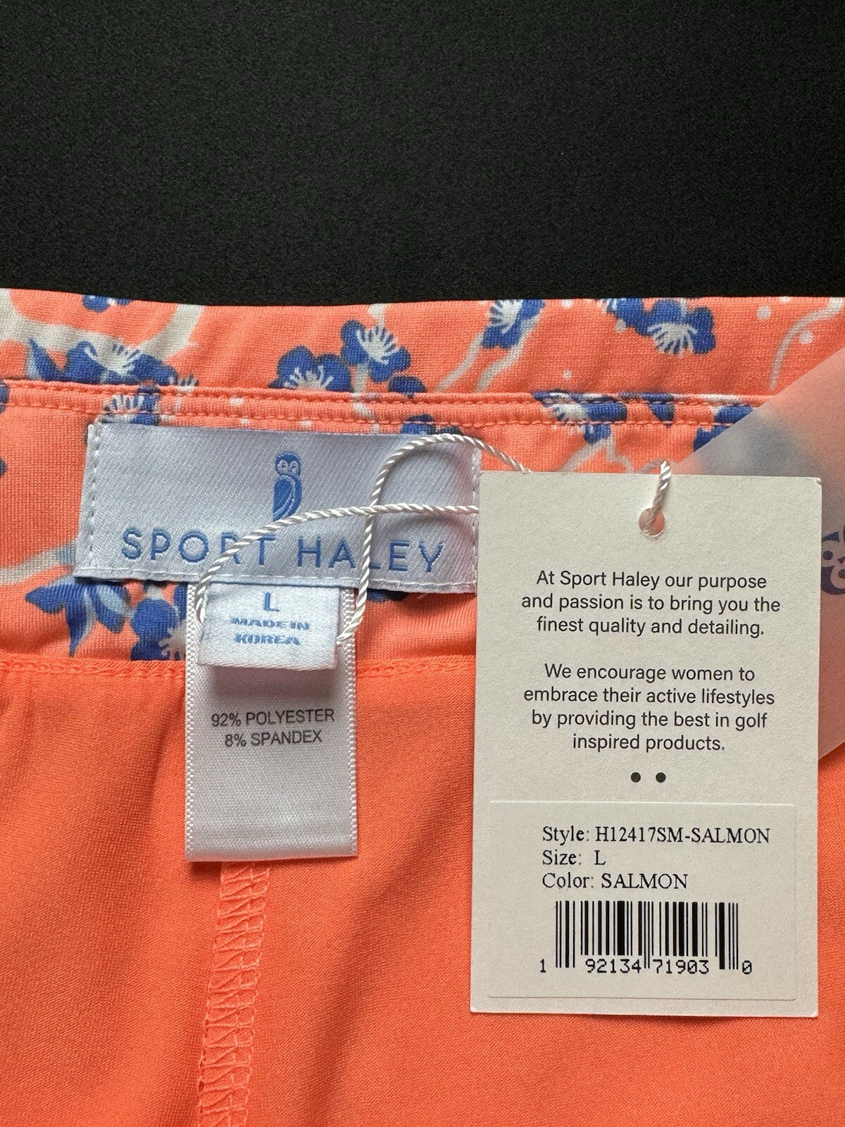 Sport Haley Women’s Golf Skirt Skort Sz L  (B.84)