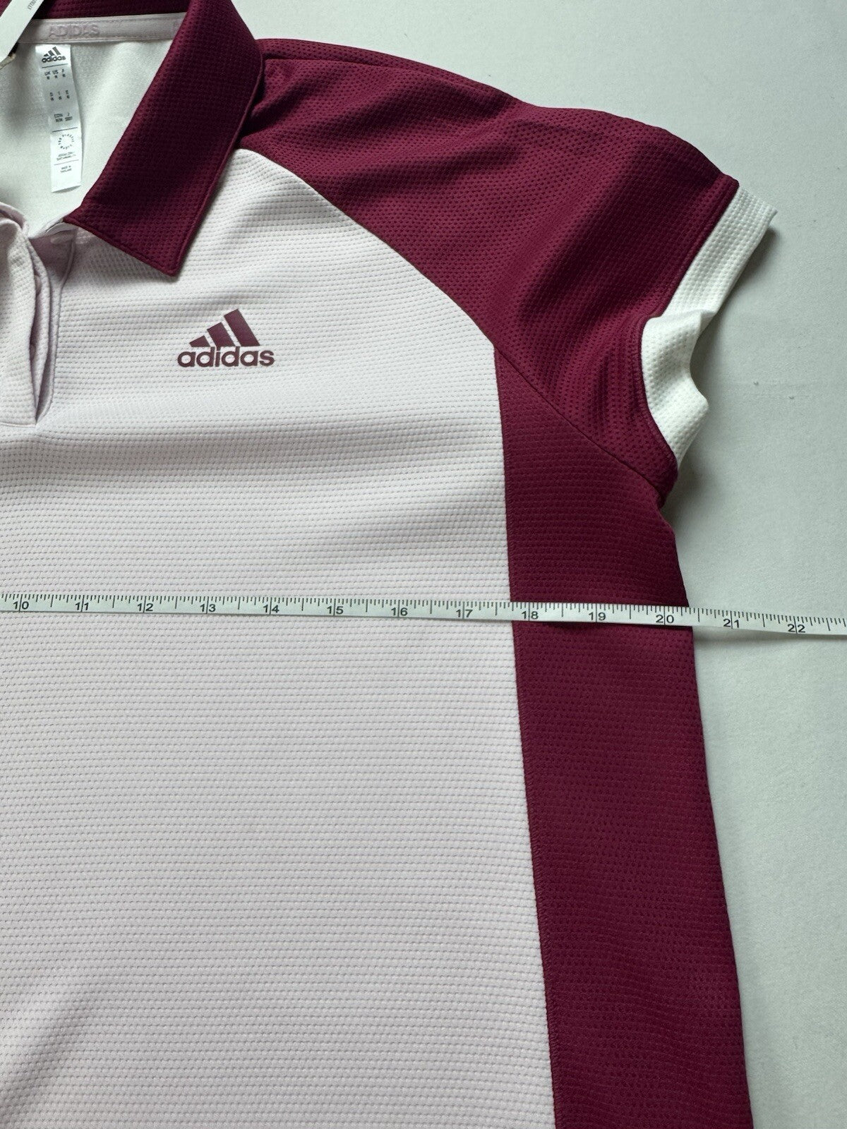 Adidas Women’s Polo Golf Shirt SZ M Climacool  (B.136)