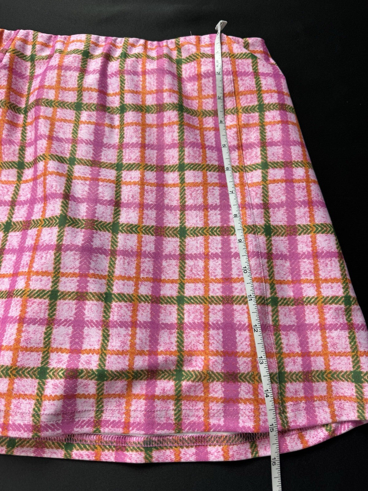 Smith & Quinn Women’s Golf Skort Skirt Plaid Sz M. (B.121/1)