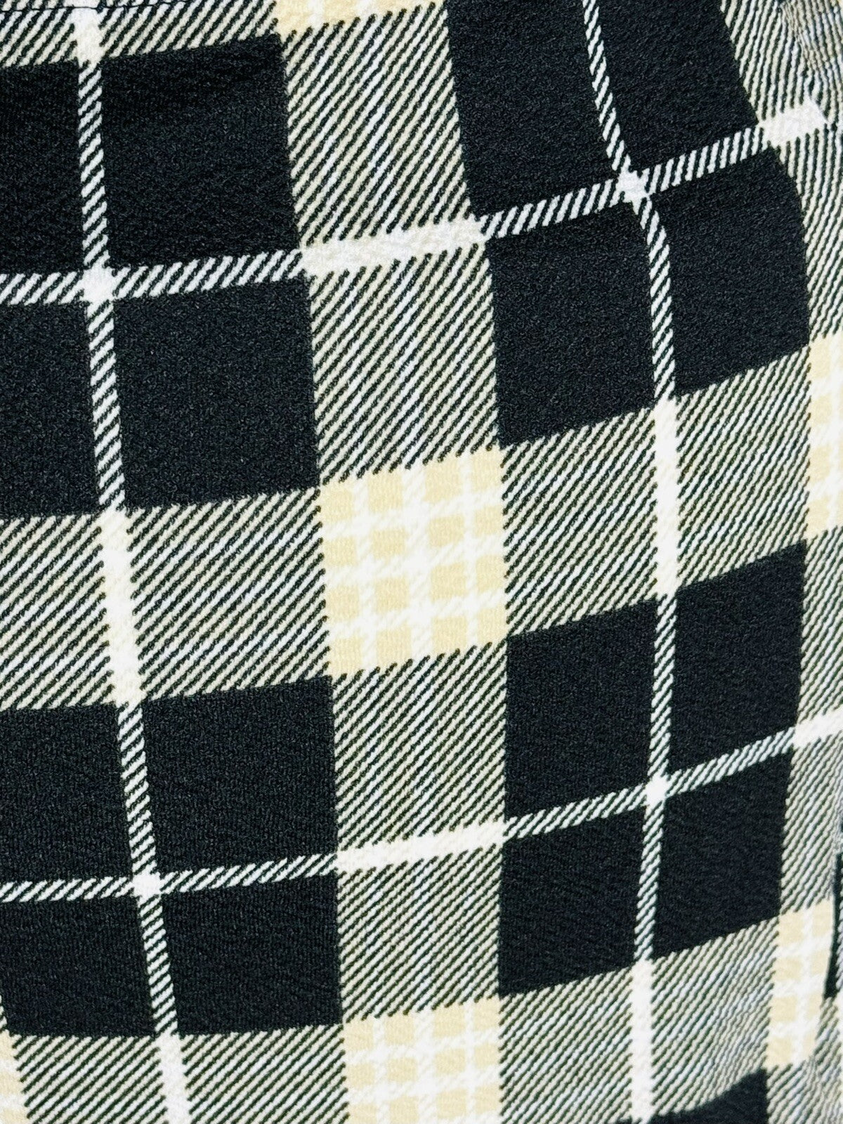 No Boundaries Women’s 2 Pc Plaid Top Pants Set Sz XL