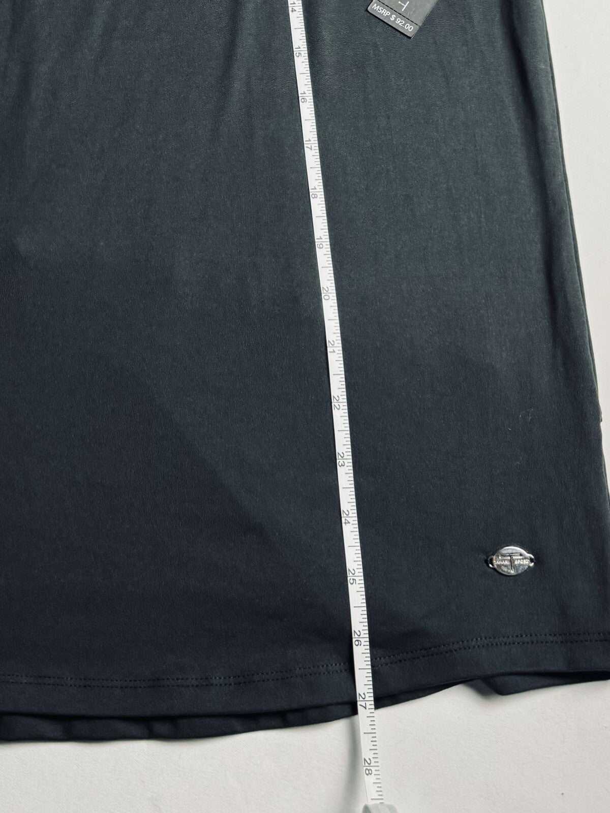 Tahari Sport Women’s top long sleeves open Shoulder Black Sz XL (76)