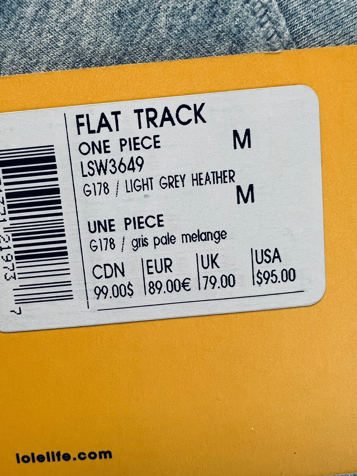 Lole Women’s Jumpsuit One Piece Romper Sz M Gray