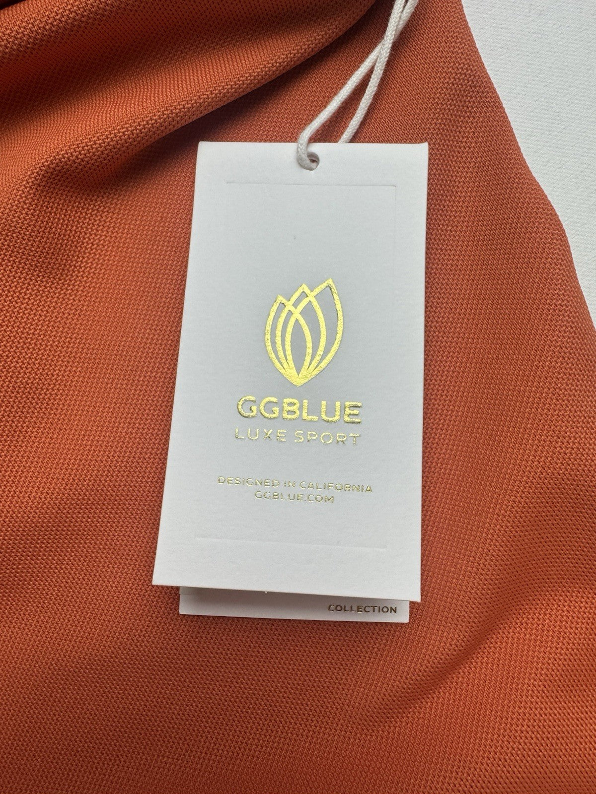 GG Blue Women's Golf Polo Shirt Sz M.     (B.161)