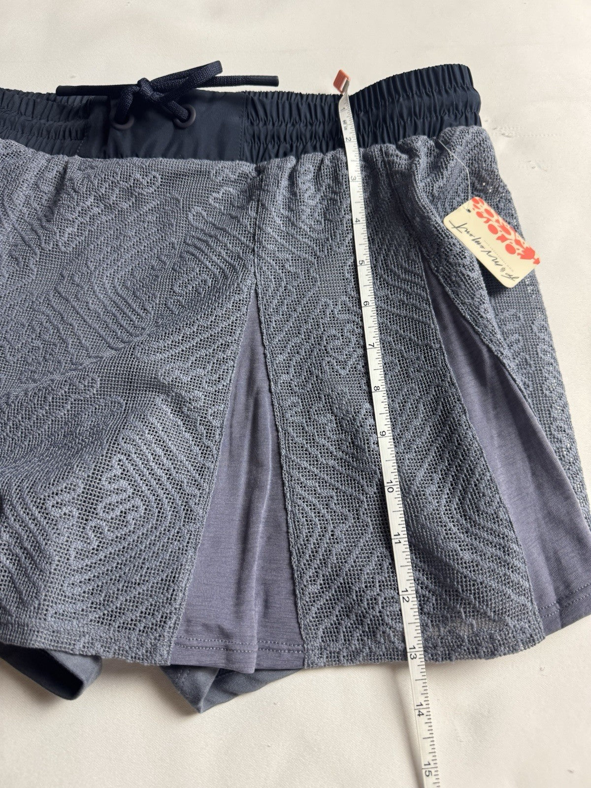 $98 Free People Women’s Skort Skirt Mini Lace Size M. (B.164)