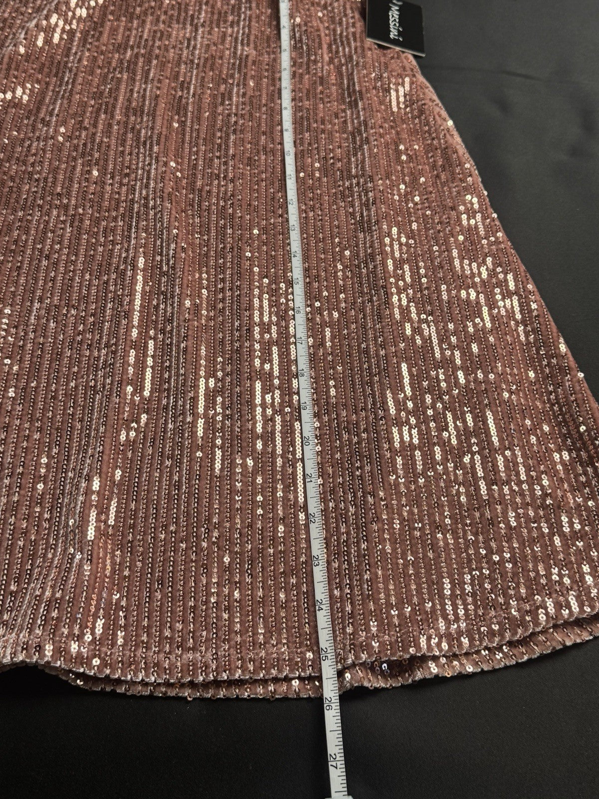 Messini Women's Sequined Long Skirt Sz S    (B.062