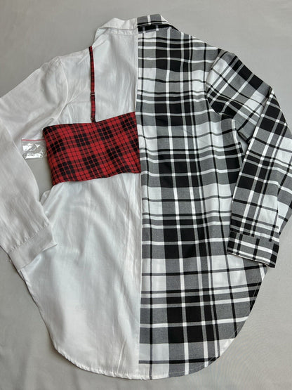 Live 4 Truth Women’s Plaid Long Sleeve Button-Down Shirt Sz S