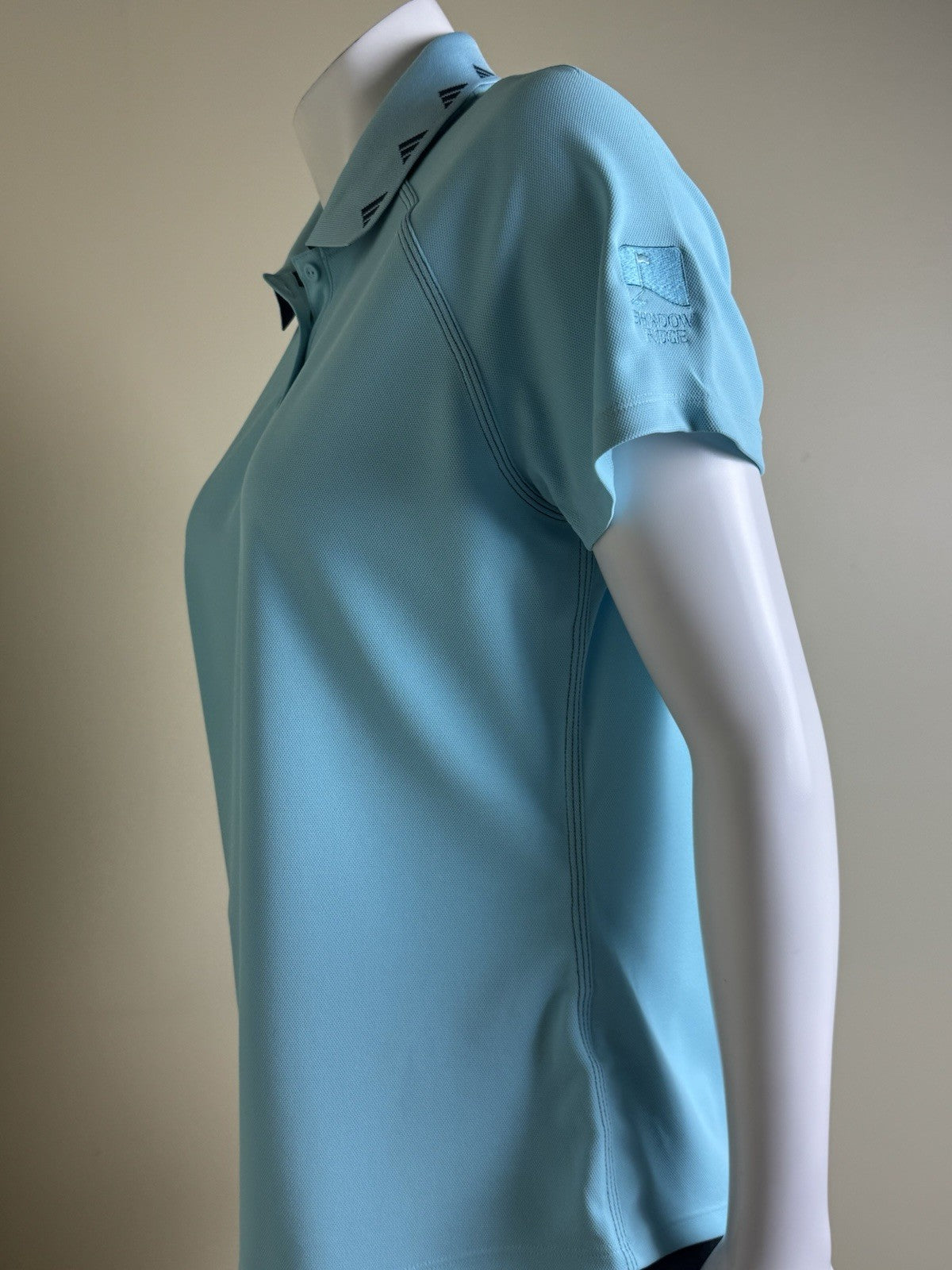 Adidas Women’s Golf Knit Shirt Sz L  (B.158)