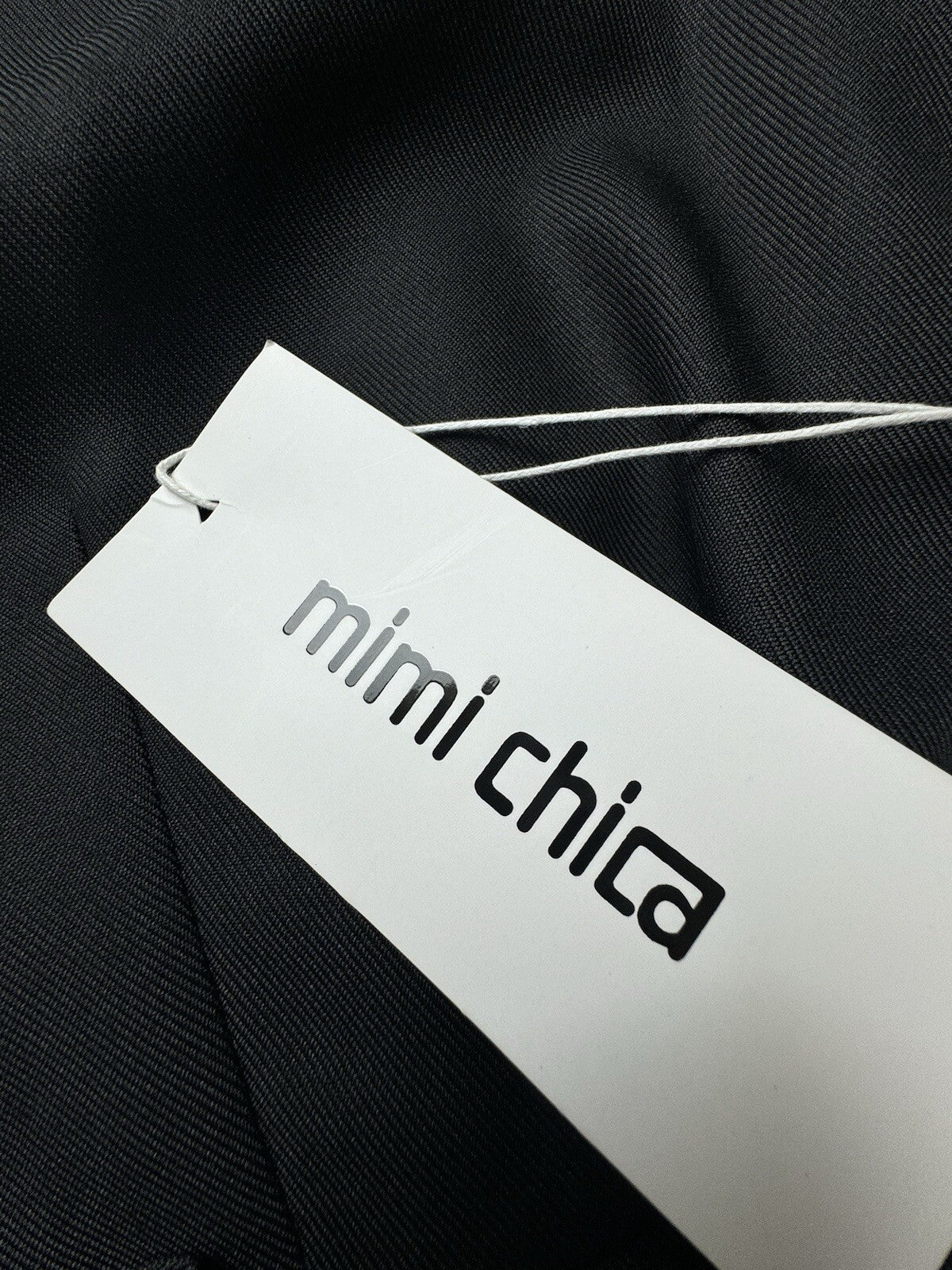 Mimi Chica Women’s Black Dress with pockets Sz XL. (B .70)