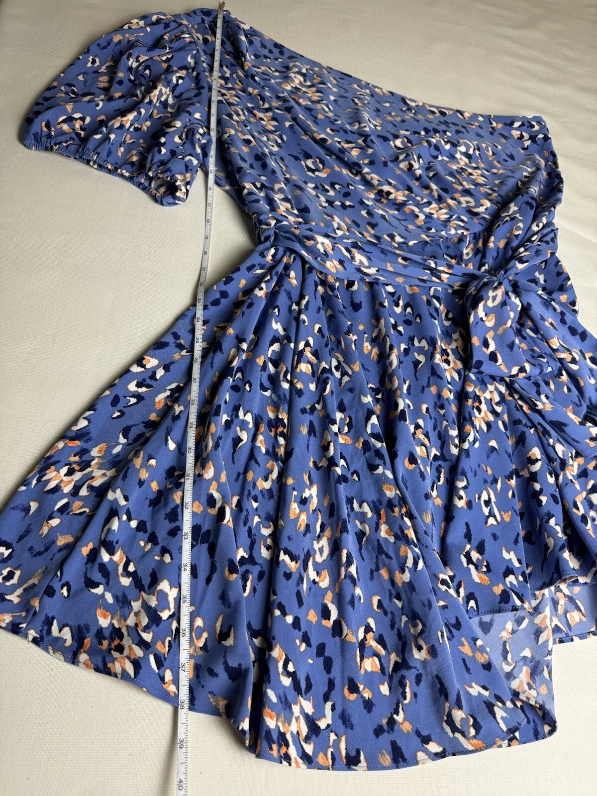 Nine West One Shoulder Dress Sz 3XL.  (B.03)