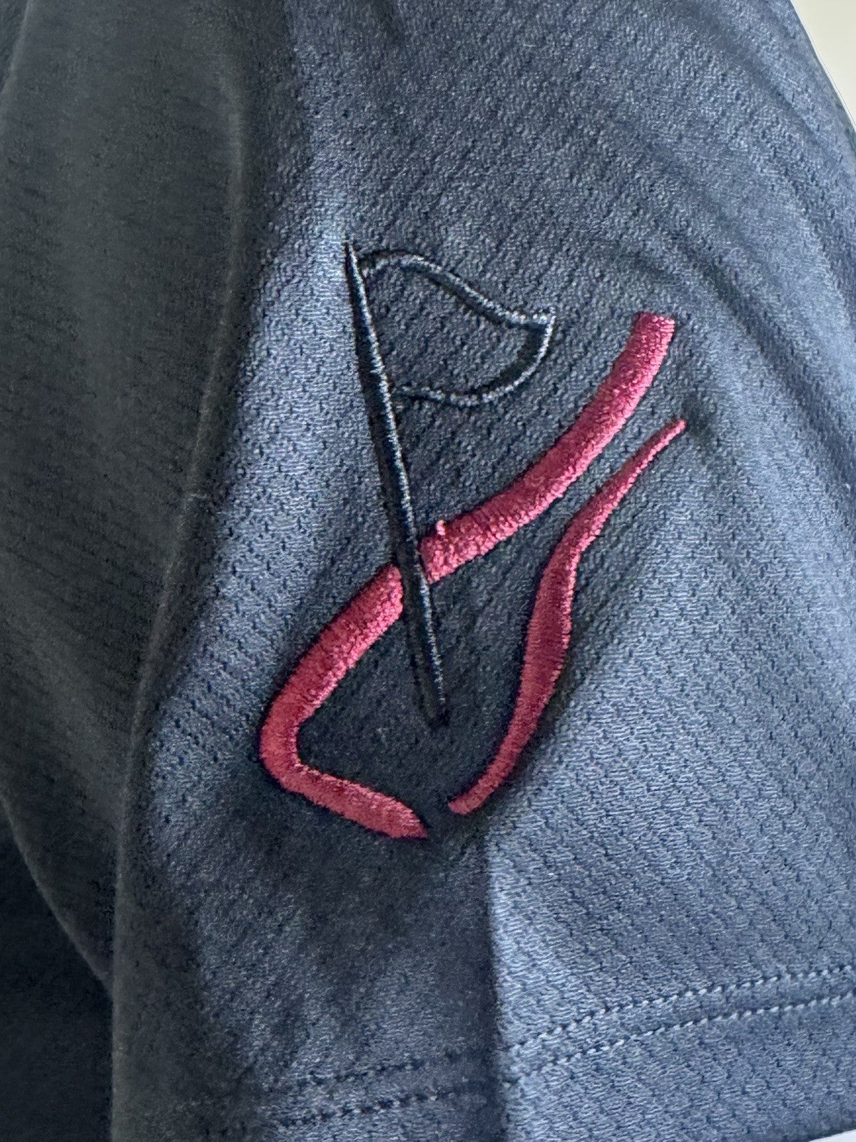 LevelWear Women's Golf Polo Shirt Black Size L    (B.153)