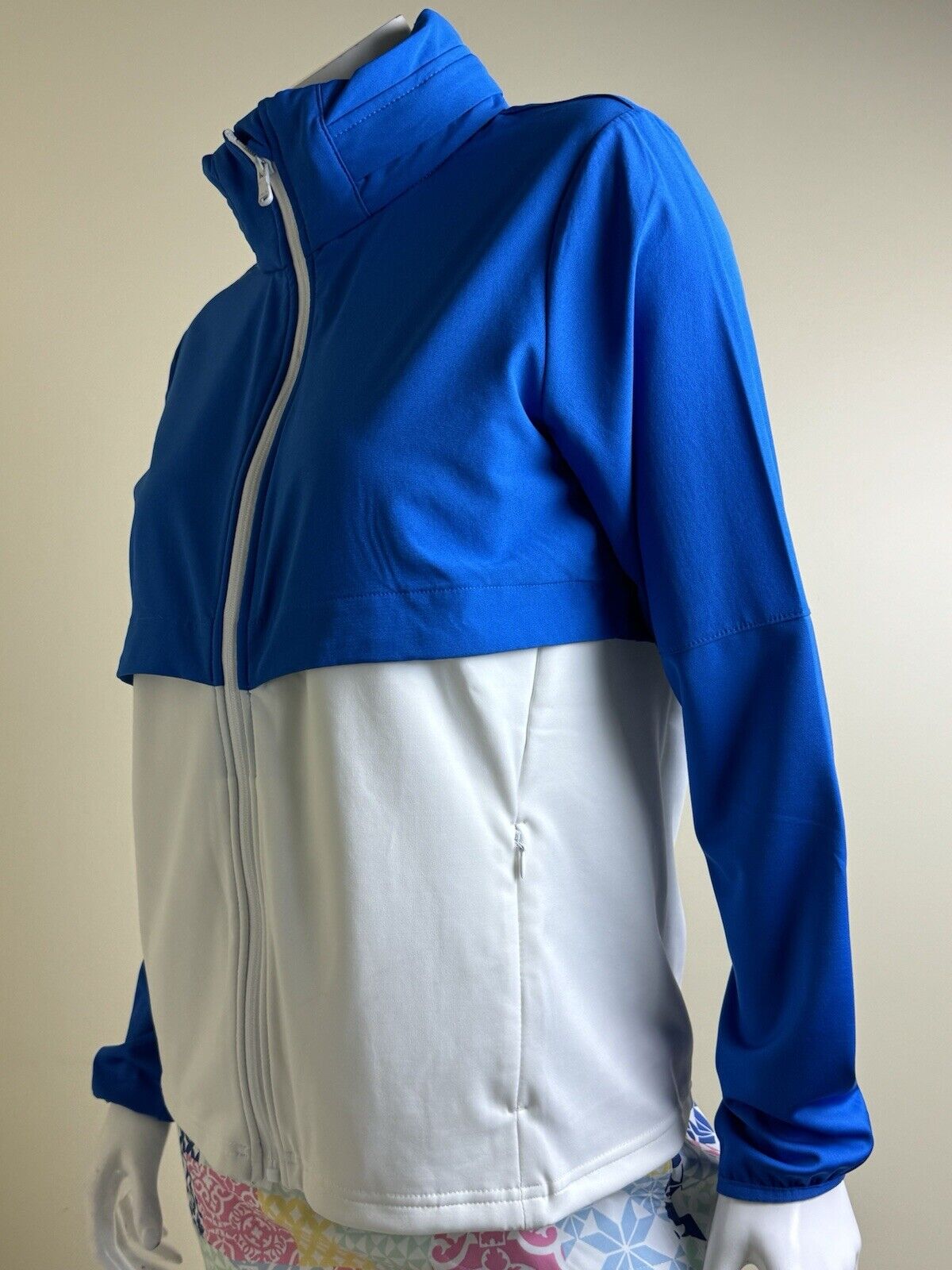 $198 RLX Ralph Lauren Women's Golf Jacket Full Zip Hood Sz M. (B.88)