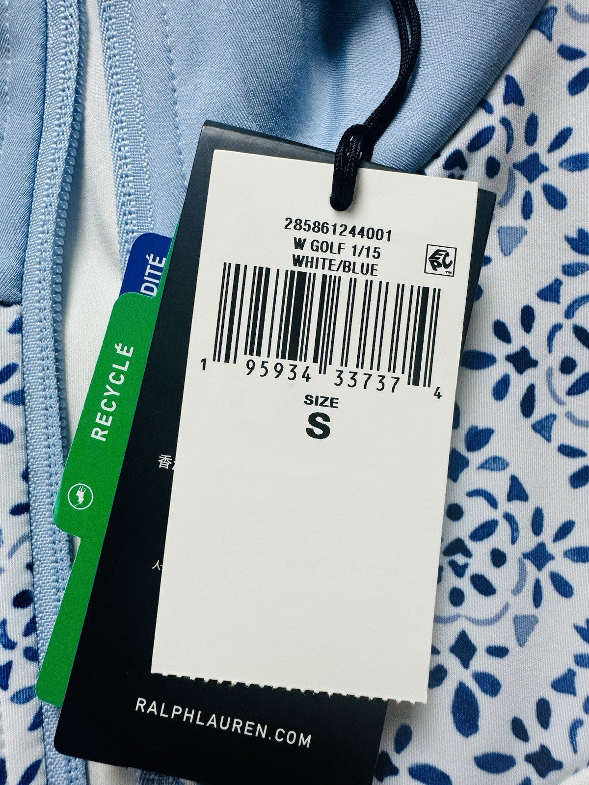 Lauren Ralph Lauren Women's Golf Jacket Full Zip Sz S. (B.109)